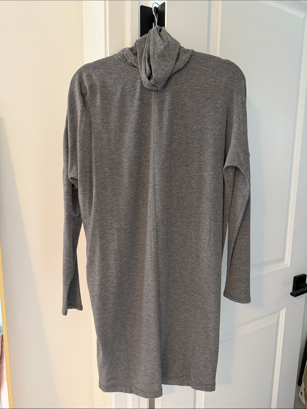 Kit and Ace Heather Gray Turtleneck Longline Dress